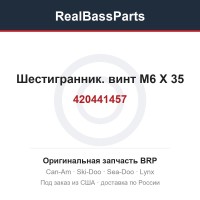 420441457 Шестигранник. винт M6 X 35