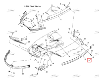 HOLE заглушка Polaris Widetrak LX (2006) (7080416)