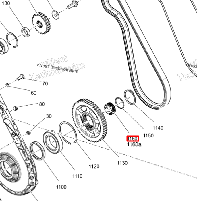 504154043 Заглушка вала приводного Ski-Doo