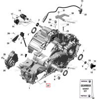 Hexagonal гайка M8 Can-Am Commander MAX 1000R EFI XT (2024) (420842611)