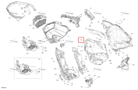 Правый нижний Acoustic панель в сборе включает 700 to 700 d Ski-Doo Expedition LE 900 ACE Turbo (2026) (502008741)