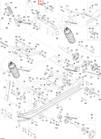 Шестигранный винт M8 × 70 Ski-Doo Expedition TUV V800 4-TEC (2009) (M40088)