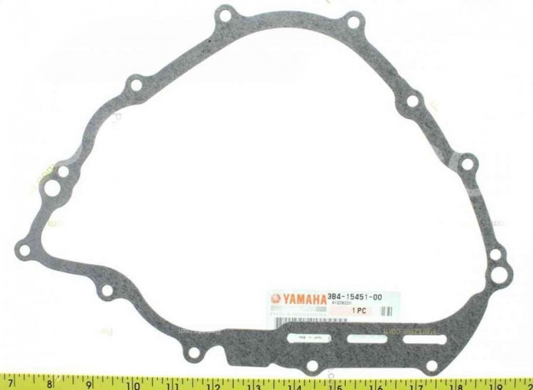 3B4-15451-00-00 Прокладка под генератор квадроцикла Yamaha Grizzly/RHINO/VIKING 550/700 2007-14