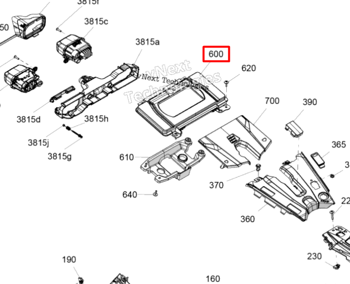 517307806 Рамка Ski-Doo