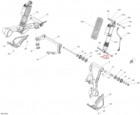 715500361 Втулка амортизатора для квадроциклов Can-Am