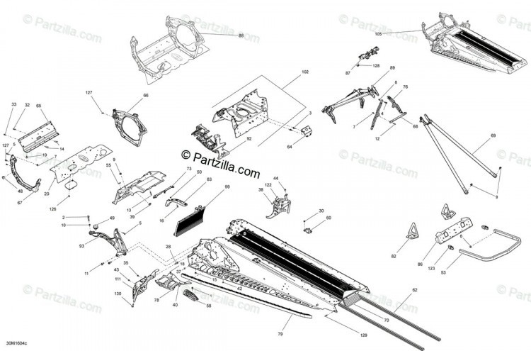415130041 Рамка в сборе 137. PACKAGEENDURO