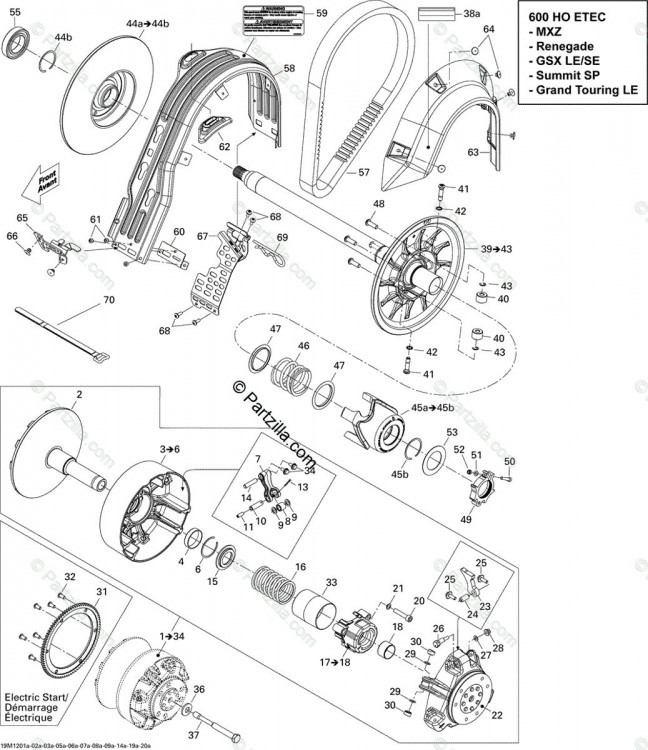 417127268 Фиксирующий фланец в сборе. включает в себя 39 TO 43