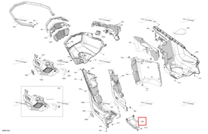 Защита днища Ski-Doo 502008780