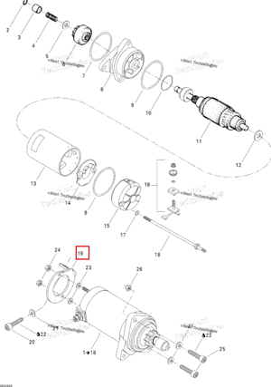 Стартер опора Sea-Doo 270000467