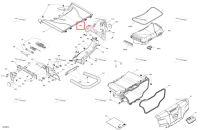 Правый боковой Member Can-Am Outlander 1000R EFI XMR (2022) (705018146)