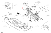 Передний GRID Sea-Doo RXT (2016) (269501797)
