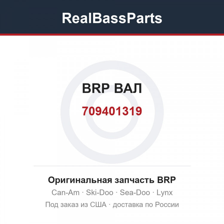709401319 BRP ВАЛ
