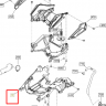 508001077 Впускной корпус Ski-doo
