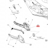 510006487 Ручка правая внутренняя Ski-Doo