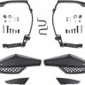 715001706 Handlebar Wind Deflectors Black