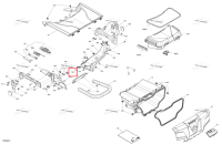Номерной знак опора Can-Am Outlander 1000R EFI XMR (2022) (705018142)