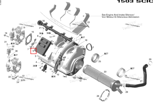 ELECTONIC коробка Sea-Doo 420665785