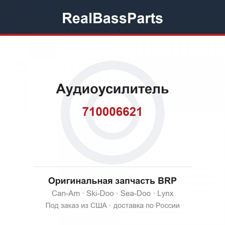 710006621 Аудиоусилитель