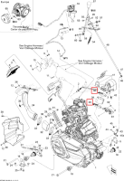 Norma шестерня хомут Can-Am Outlander MAX 800 XT (2008) (514052859)