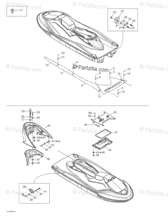 293200090 Joint etanche *gasket, Bombardier.,//