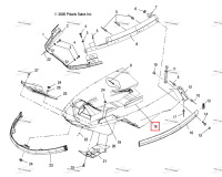 Кронштейн шланг защита Polaris Widetrak LX (2006) (5243418)
