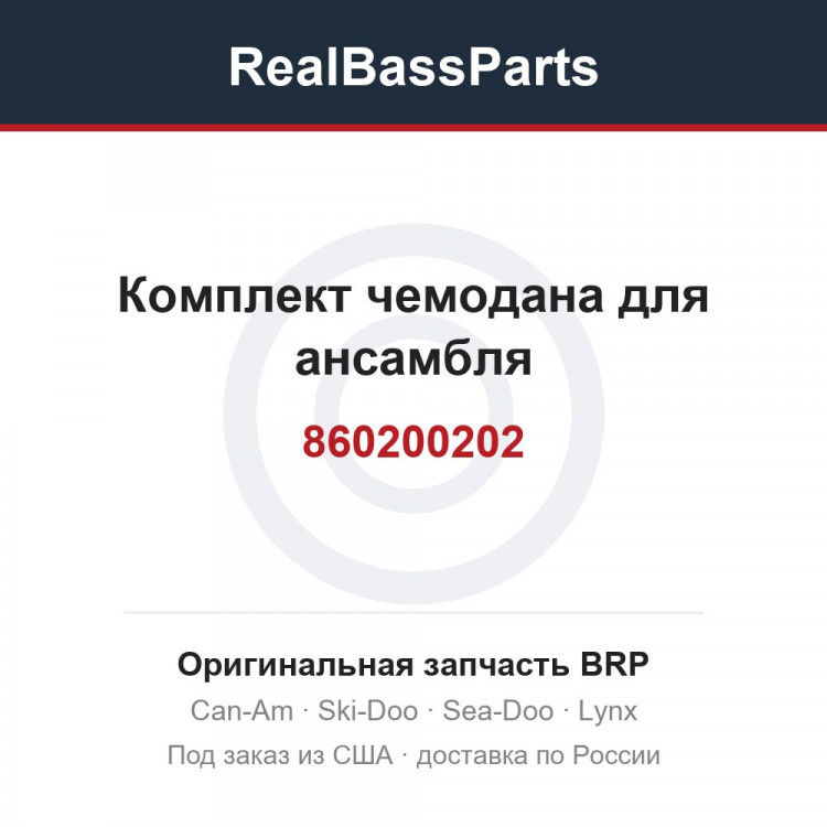 860200202 Комплект чемодана для ансамбля