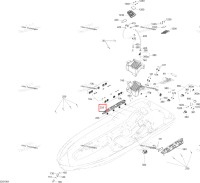 Правый Sponson Sea-Doo RXT 300 (2018) (292002391)