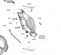 517308536 Панель правая Ski-Doo
