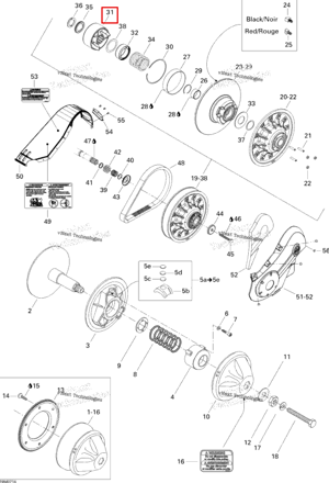 Кулачок в сборе Ski-Doo 417126574