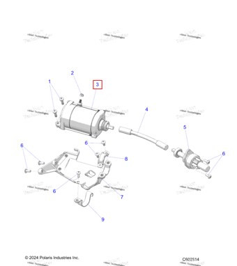 4081427 Стартер MOTOR