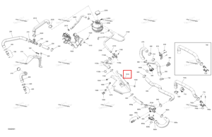 Опора Ski-Doo 509001463
