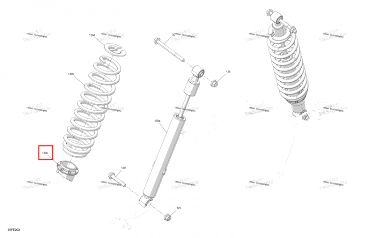 Кулачок Adjustment Can-Am Outlander 4x4 DPS 700 (2025) (706205331)