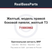 715003982 Желтый, модель правой боковой панели, желтый T3