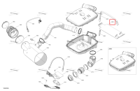 Cut Insulating накладка Sea-Doo RXP 325 X (2026) (293830254)