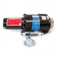 Лебедка электрическая KIMPEX 2500, с синтетическим тросом 458243