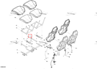 Сиденье упор Can-Am Commander MAX 1000R EFI XT (2024) (708003672)