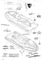 219901776 SEA-DOO - DECAL-WARNING