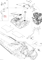 Заглушка Ski-Doo Skandic Tundra LT V800 4-TEC (2009) (513033187)