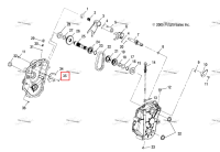 Винт TAPPING W / шайба стопорная Polaris Widetrak LX (2006) (3233033)