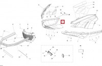 502006917 Боковая панель правая нижняя черная Ski-Doo Scandik LYNX (Снято с производства)