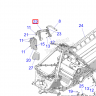 5143788-067 Крепление подножки правое черное Polaris