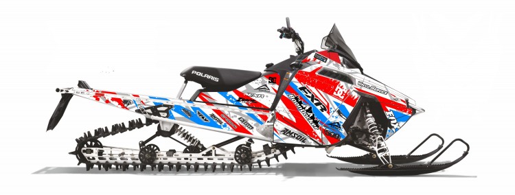 Наклейки для снегоходов Ski-Doo XM XP  Polaris RMK AXYS