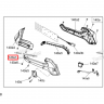 510006492 Рукоятка пассажира левая Ski-Doo