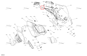Правый панель a to 1000 a a Ski-Doo 517307798
