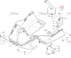 Глушитель Ski-Doo 1712-779