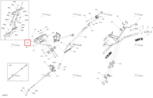 Steering рычаг в сборе q Ski-Doo 506153366