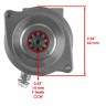 420893531 Стартер Caltric для 1200 Ski-Doo 420892420 420892421 420892427 420893530 420893532