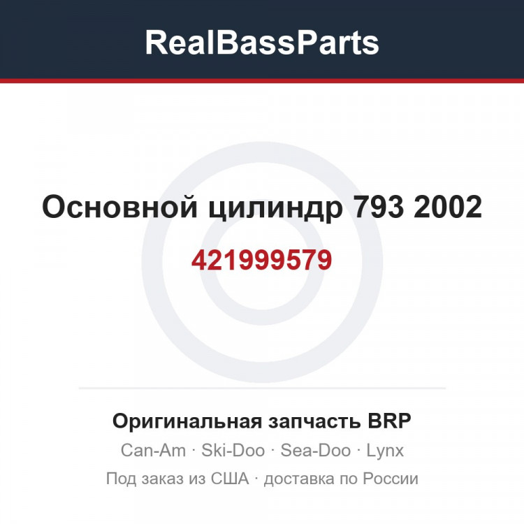 421999579 Основной цилиндр 793 2002