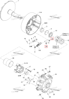 Шестигранный Forming винт M6 × 12 Ski-Doo Expedition TUV V800 4-TEC (2009) (210361296)