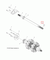Кольцо Jackshaft Polaris O-RING 20.30MMX2.62MM 5413563